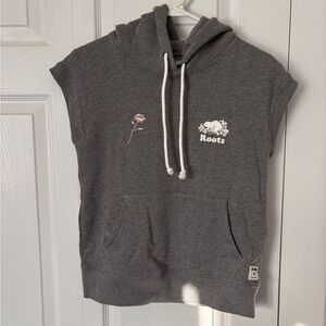 Roots X Shawn Mendes Gray Sleeveless Hoodie